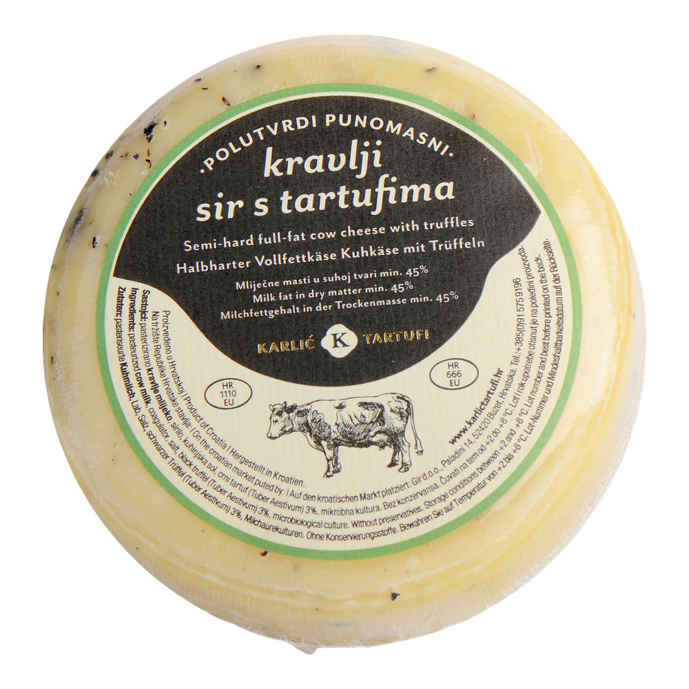 Kravlji sir s tartufima